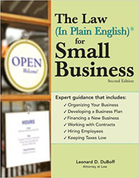 The law in plain English for for small business